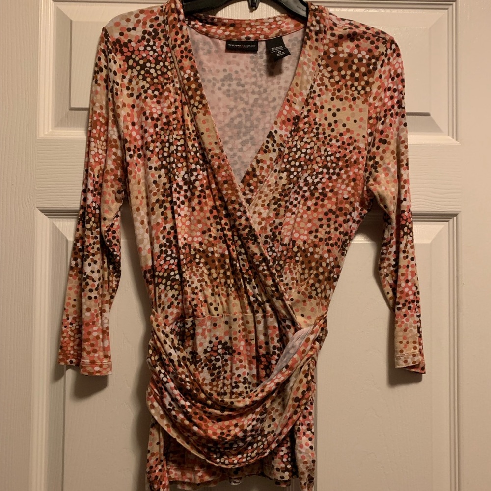 New York & Company V Neck blouse.